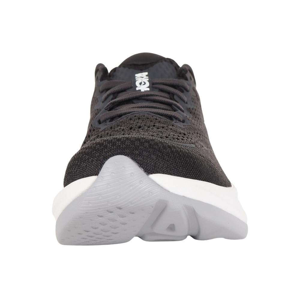 HOKA Rincon 4 Wide Running Size Black and Shoes, Women's, 25.0, White, 1155133-BWHT