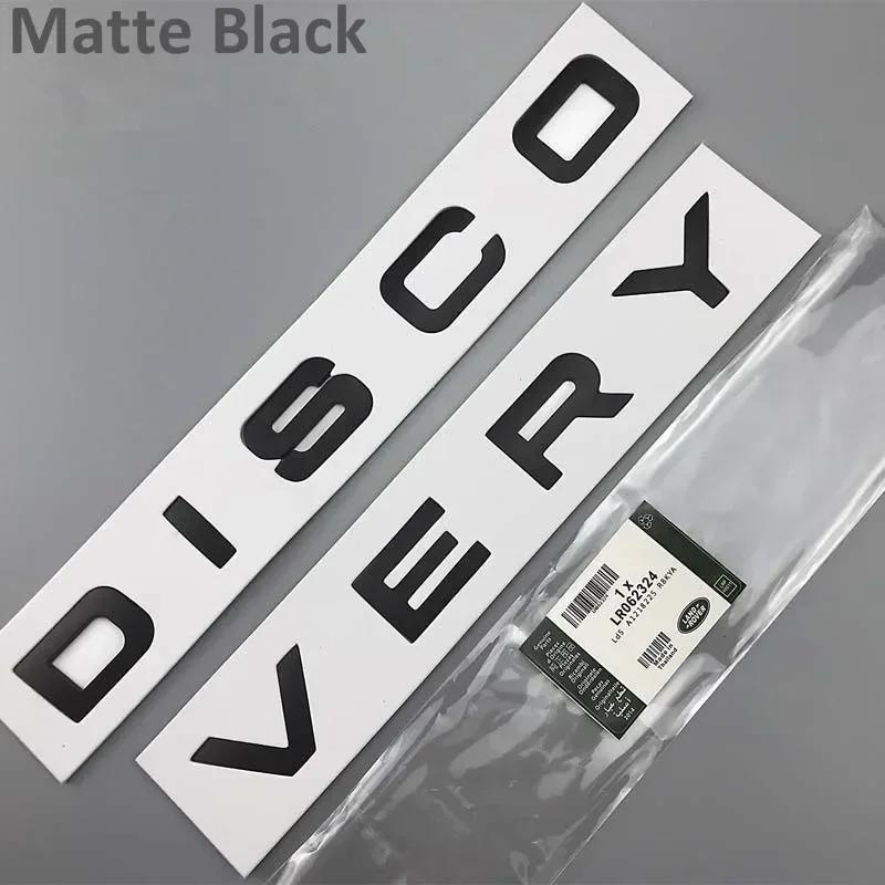 1pcs 3D ABS for Land Rover Car letters Front Hood Emblem Bonnet Sticker Rear tail Trunk Badge Decal Styling auto accessories HY2