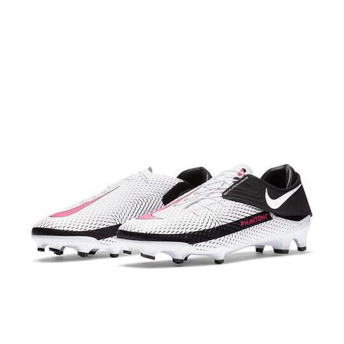 

Nike Phantom GT Academy FlyEase MG White Pink Blast DA2835-160 EU 40 білий/чорний