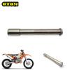 Motorcycle For KTM HUSQVARNA Front Axle Axis Wheel Hub Nut Kit EXC250 EXCF350 SXF450 SX125 XC300 EXC525 FC250 FE450 TE125 TE300