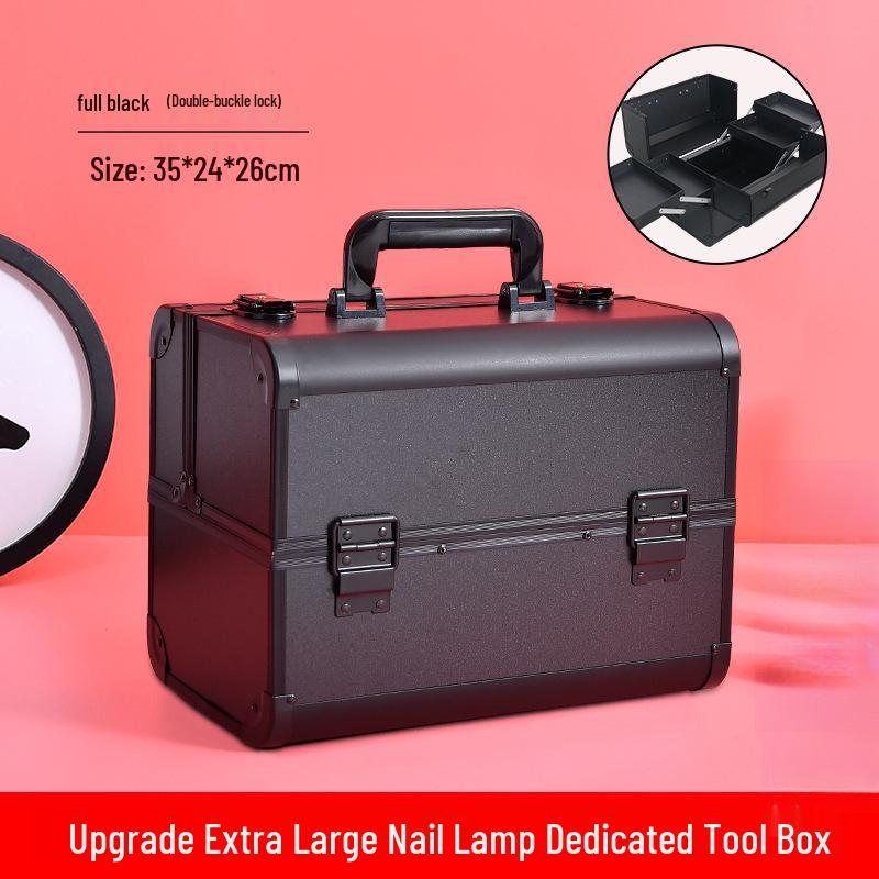 Geantă Profesională pentru Artiști de Machiaj cu Capacitate Mare: Perfect pentru Extensii de Gene, Manichiură, Tatuaj Sprâncene și Mai Mult