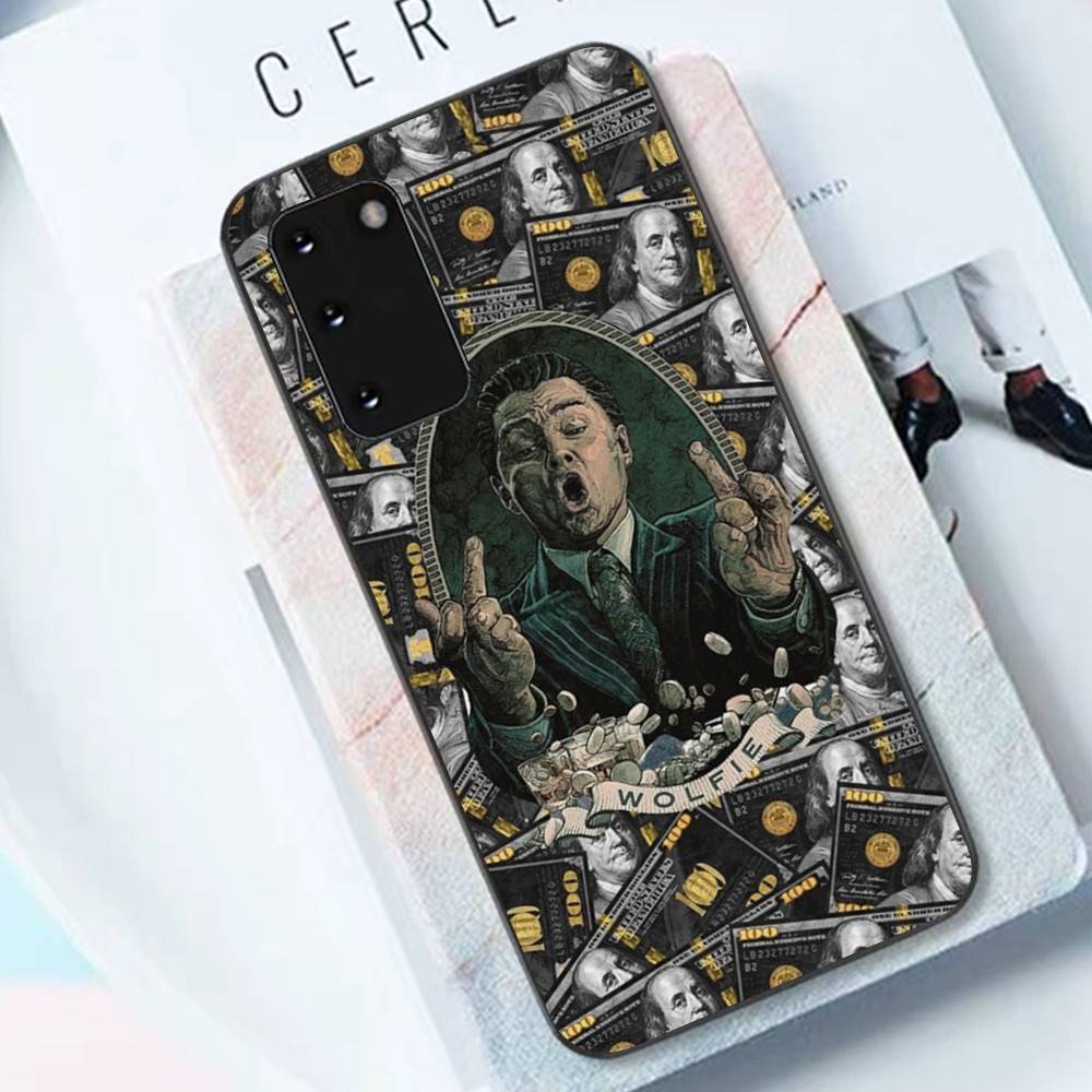 

Classic Movie W-Wolf Of W-Wall S-Street Phone Case For Samsung S 24 Fe 25 Ultra Plus 20 Lite 21 30 22 23 24 22 Ultra 5G Fundas Samsung S22 ULTRA 5G