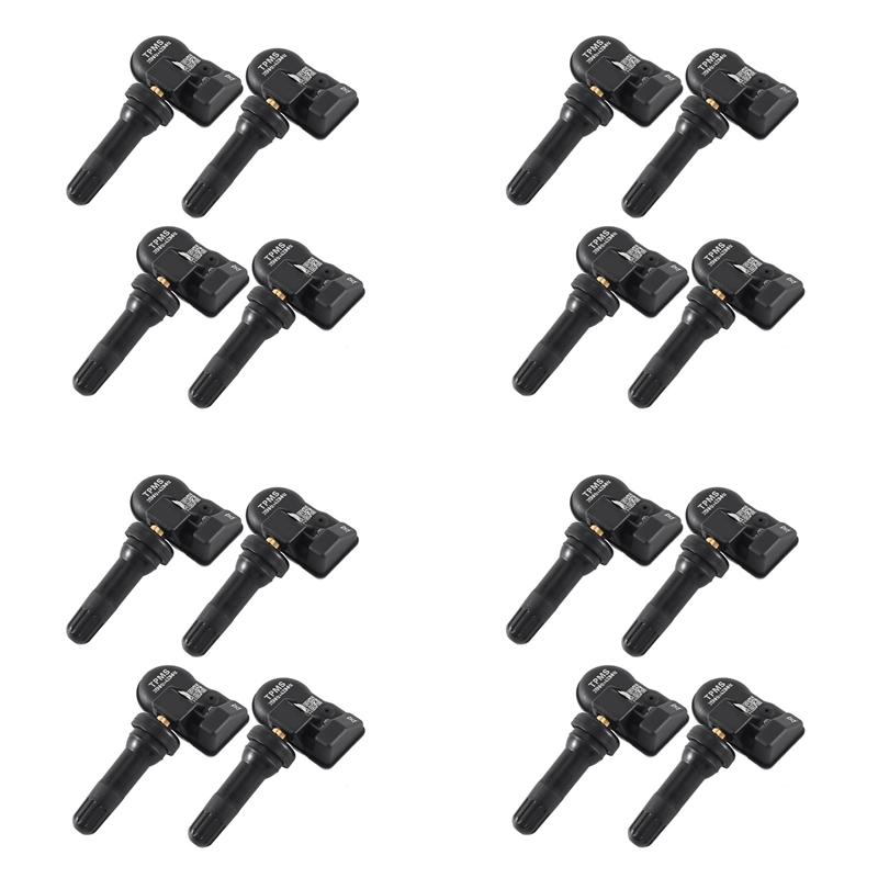 

A019-16Pcs Programming MX Sensor TPMS Tire Pressure Monitor Sensor 315MHZ 433MHZ Universal 2 In 1 Repair Tool 2028 чорний