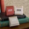 Portable Mini Calendar Coil Schedule Planner Creative Daily Planner  Gifts