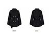 White Princess-Style Wool Coat: Women's 2025 Petite Winter Design, Short & Warm