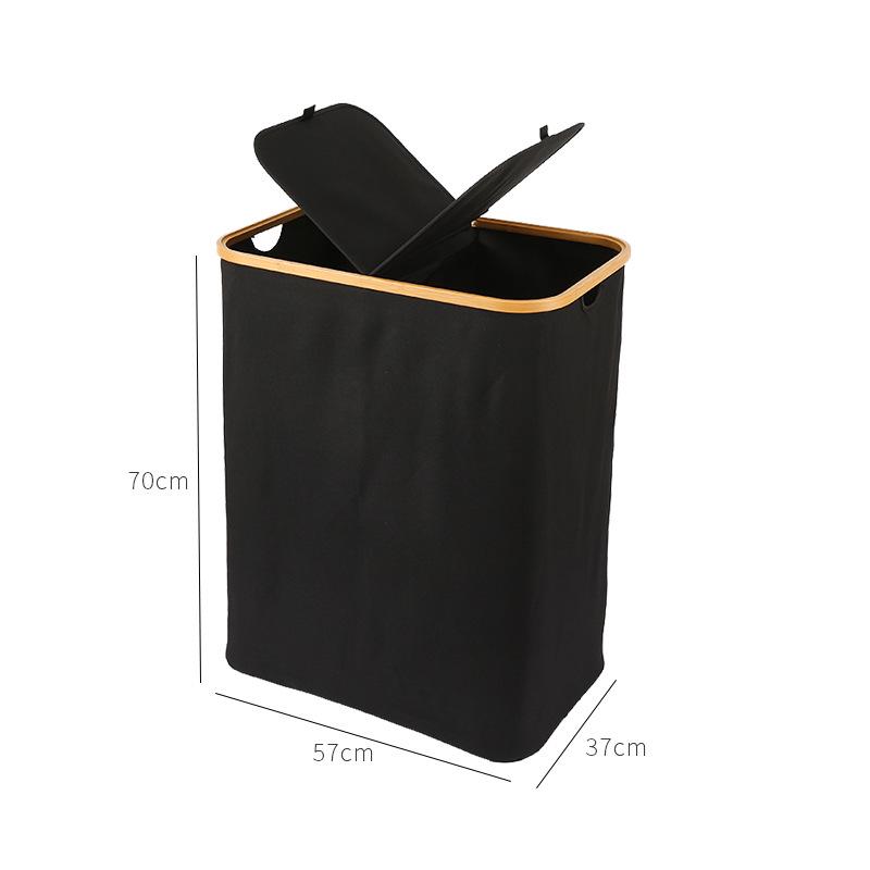 Doppelnutzungs-Wasserdichter Wäschekorb aus Oxford-Gewebe mit Großem Fassungsvermögen