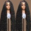 Fashionable lace synthetic headband small coiled tube curly hair wig