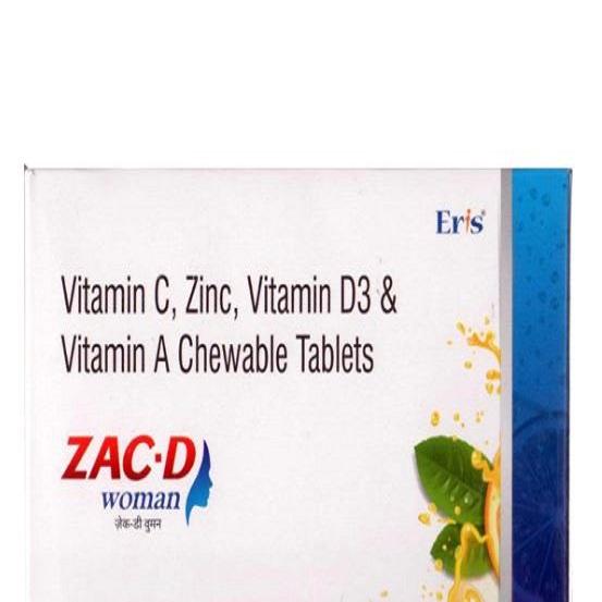 

Жувальна таблетка Zac-D 15 жувальних таблеток