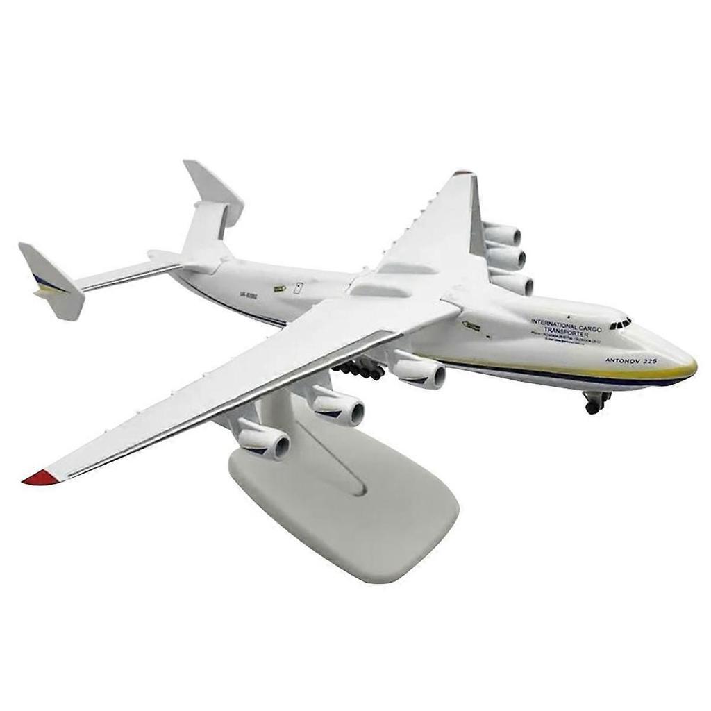 Metal Alloy Antonov An-225 Mriya Airplane Model 1/400 Scale Replica Model Airplane Toy for Collectio