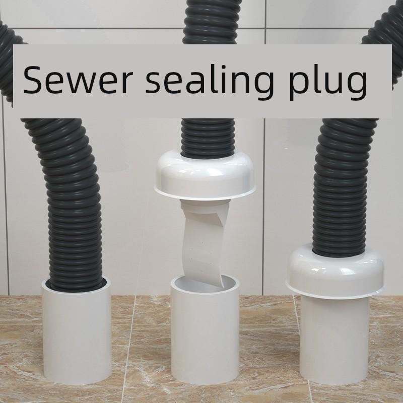 Anti-Odor Silicone Core for Floor Drain and Sewer, Universal Anti-Odor and Anti-Insect Sealing Plug for Water Pipes