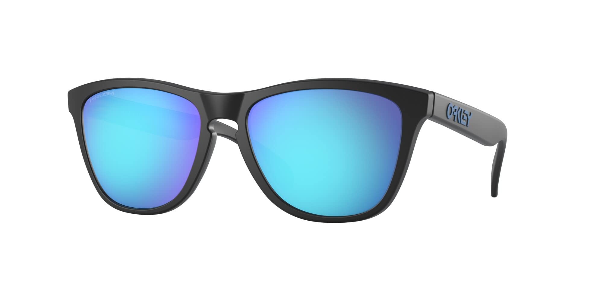 Sunglasses 0OO9245 Frogskins Matte Black One Size Prizm Sapphire Lightweight Sport [Oakley] Men s /