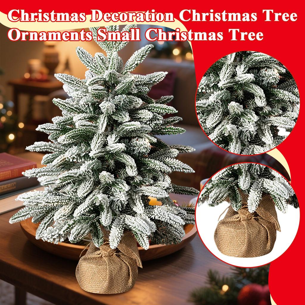 Artificial Christmas Tree Desktop Small Tree Pe Christmas Decoration Christmas Tree Ornaments Small Christmas Tree