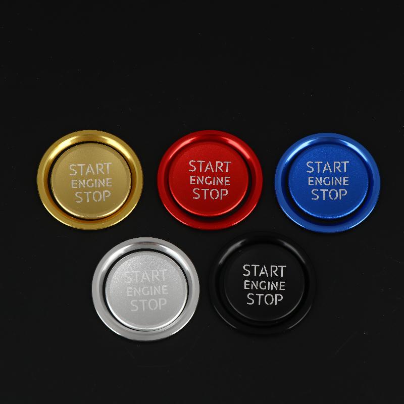Auto Motor Start Stop Knopf Abdeckung Zierleiste Zündschalter Dekorativer Ring für A4 A5 A6 Q5 Q7 Dekoration Zubehör