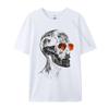 Unisex Clothes Zombie Costume Halloween Sunglasses Art Zombie Tshirt Tee Tops Cotton Oversized T Shirt Cool TShirt