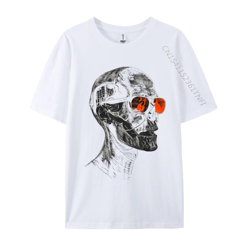 Unisex Clothes Zombie Costume Halloween Sunglasses Art Zombie Tshirt Tee Tops Cotton Oversized T Shirt Cool TShirt