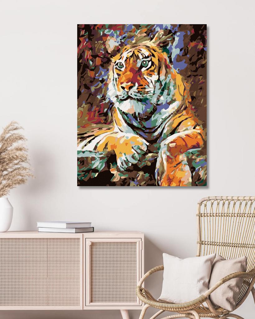Comprar Zuty Paint by Numbers TIGER LYING DOWN, 40x50 cm Tienda