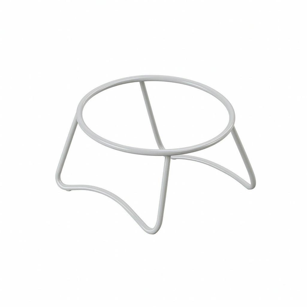 Elevated Bowl Stand Minimalist Iron Easy to Clean for Kitchen
