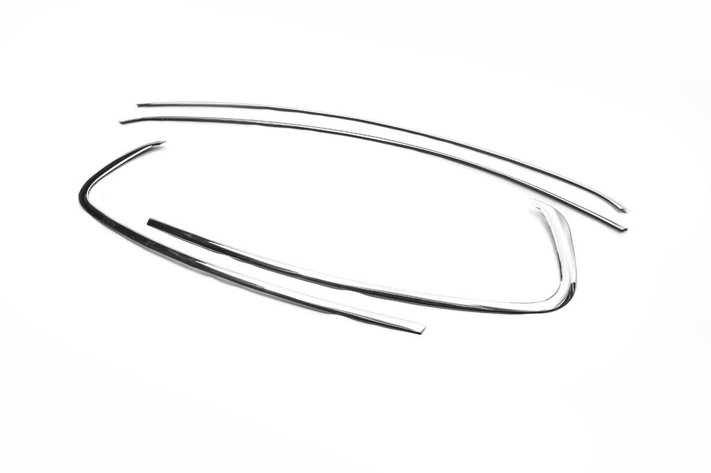 Верхняя окантовка стекол (Sedan, нерж) для Peugeot 508 2010-2018 гг