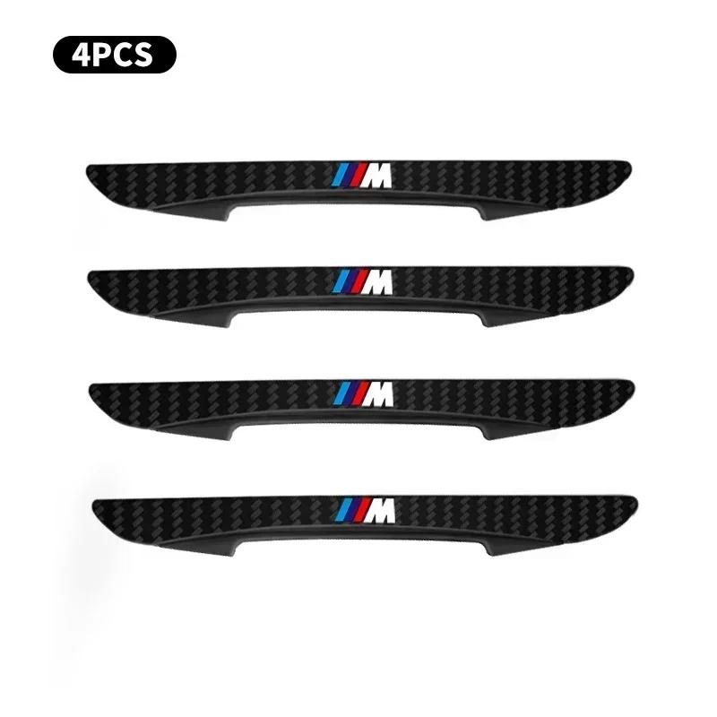 

For BMW 4pcs/set Car Side Door Edge Protector Scrape Guard Bumper Guards Handle Cover For BMW F10 F13 F15 F16 F30 F34 F32 F31 E3