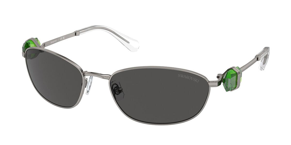 

Swarovski Sk7010 400687 Женские солнцезащитные очки Gunmetal/59