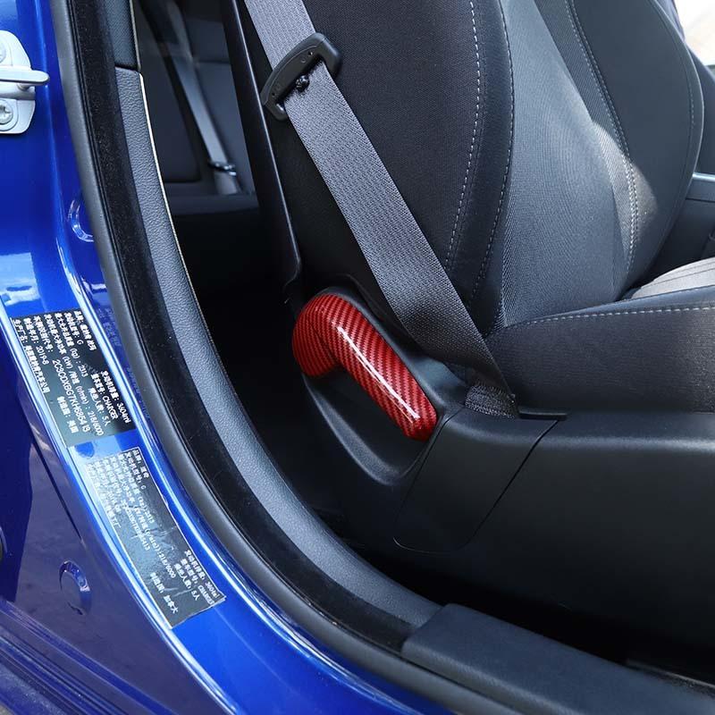 Door Co-pilot Seat Adjustment Decoration Protective Cover For Dodge Charger 2011 Up  Interior Accessories