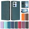 Luksusowe magnetyczne etui portfelowe z klapką skórzane do OPPO Reno 8Z 8 Lite 8 Pro 8T 8 7Z 7 Lite 7 6 5 Lite 5F 5 4F 4 Lite Pokrowiec