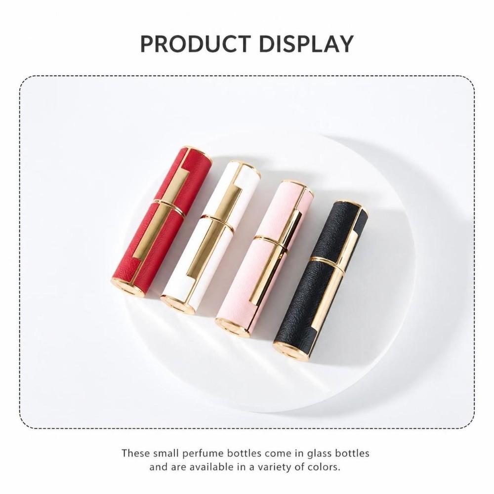 10ML Leather Perfume Spray Bottle Rotary Perfume Atomizer New Perfume Sprayer Travel