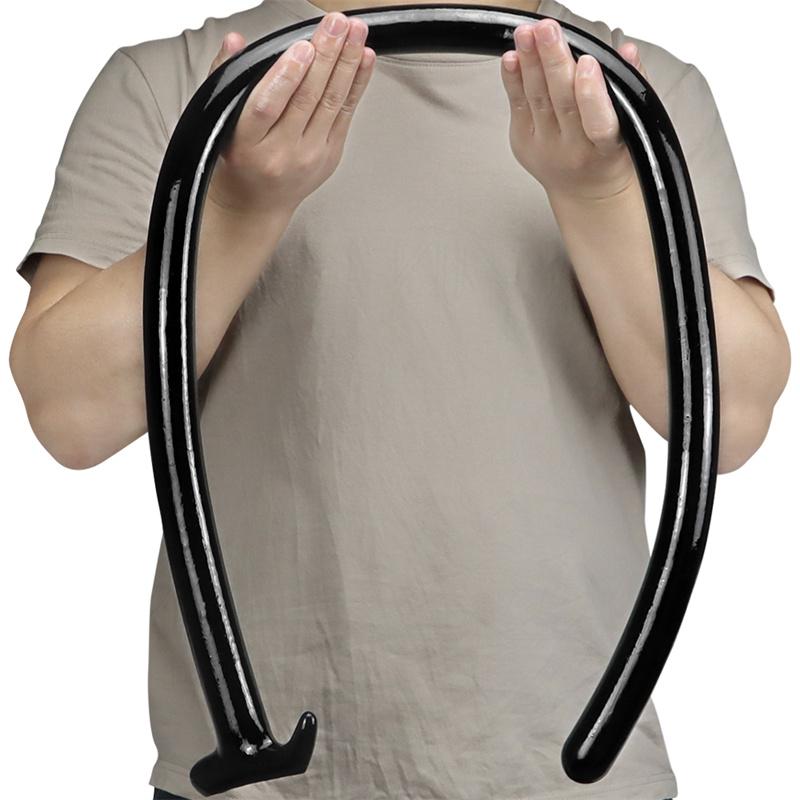 1 meter lang rygg domstol anal plugg anal stripe ekspansjon anal kvinnelig onani enhet Erotisk sex produkter