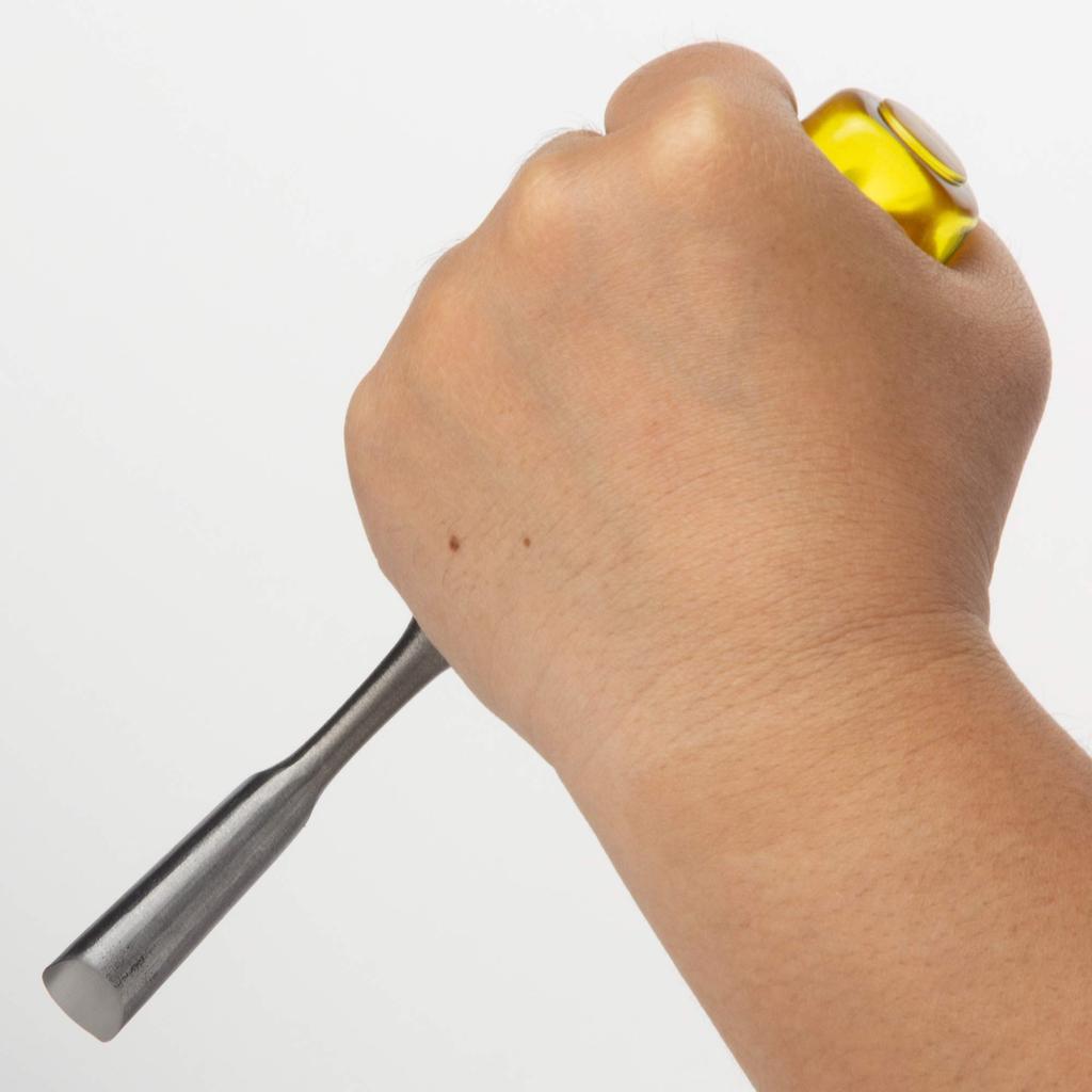 KAKURI Wood Carving Chisel, Round, 12mm