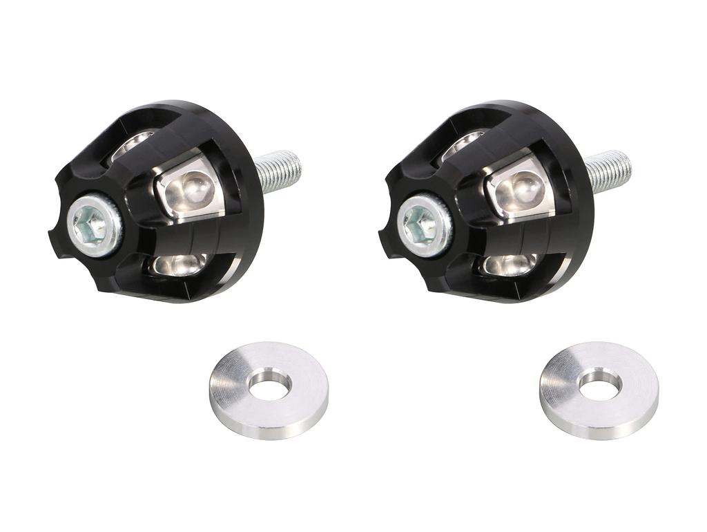 Kitaco 506-1300250 Union Bar End Cap (Black) Monkey 125 (JB02)