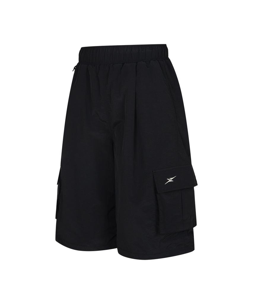 NINEZ [2Pack] Pintuck Semi-Wide Cargo Shorts 25Spt02