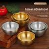 Wuhe 304 Sanded Stainless Steel Double-Layer Bowl Set