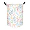 1pc Laundry Basket Fabric Collapsible Organizer Basket for Storage Bin Bins Gift Baskets Bedroom Clothes Hamper, Laundry Baskets