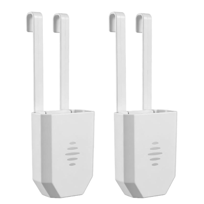 2pcs Toilet tanks Cleaner Tablet Brackets With Universal For Easy Clip On Installation