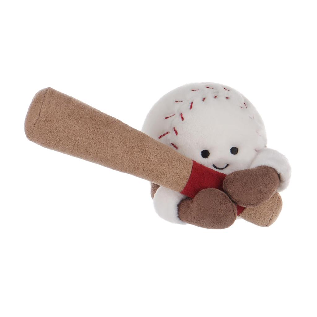 Apricot Lamb Happy Baseball Plush Toy for Soft and Fluffy Happy Baseball for Girls and 14cm Kids, Cute, Boys,