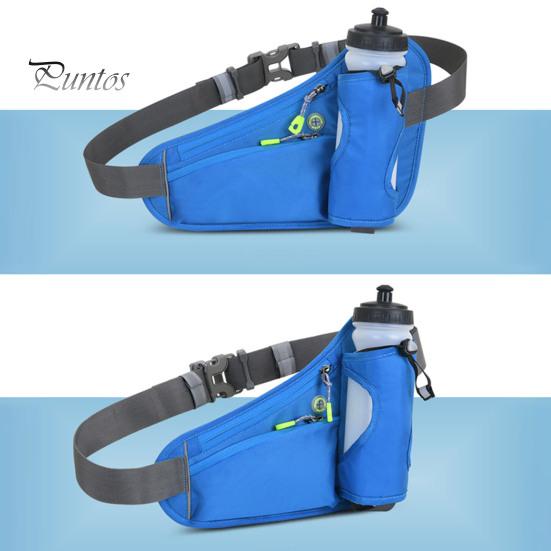Vodotěsná běžecká ledvinka Outdoorová sportovní ledvinka Bumbag s držákem na láhev Nastavitelná ledvinka pro běh, cyklistiku, turistiku