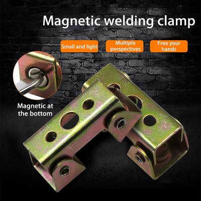 Stainless Steel V-shape Magnetic  Welding Fixture V-shape Fixture