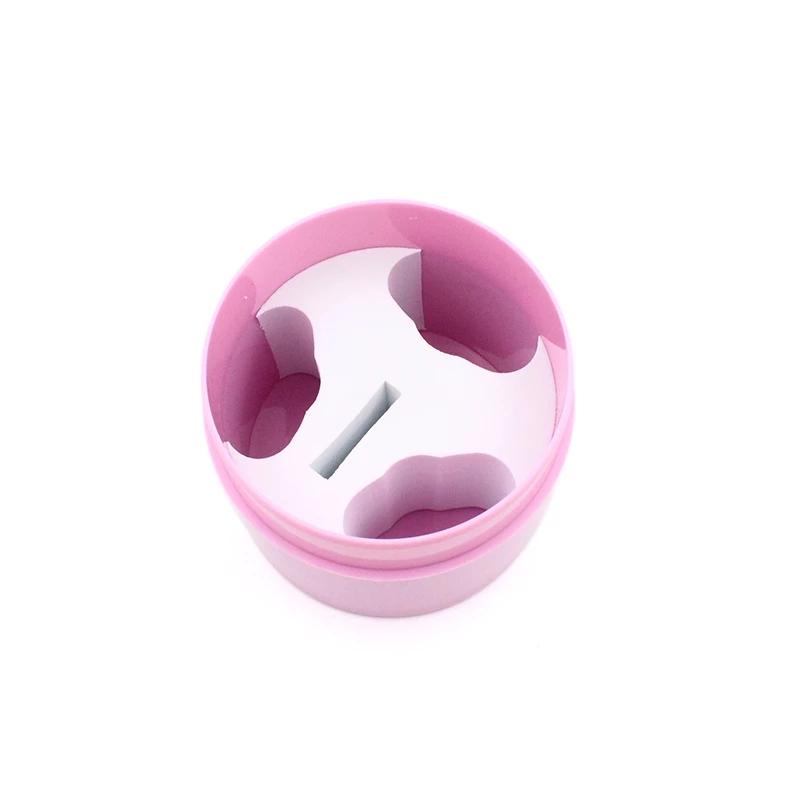 1 Pcs Matte Fashion Eyelash Glue Storage Tank Container Adhesive Stand Activated Carbon Sealed Storage Jar