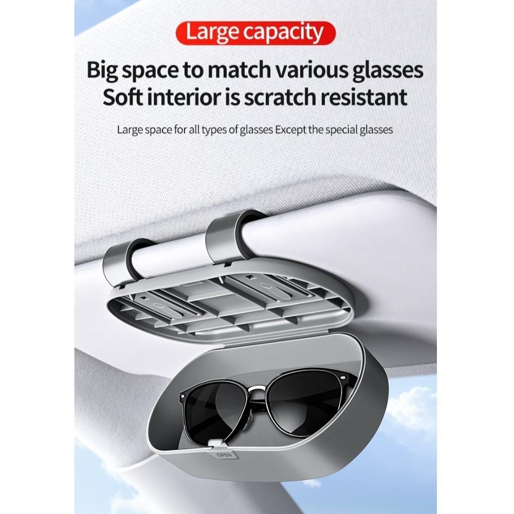 Eyeglass Case Car Glasses Box Portable Eyeglasses Protection Box  Automobile