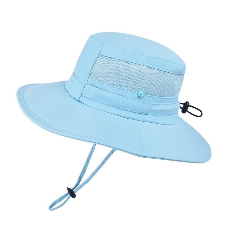 New Spring and Summer Big Eaves Sunscreen Hat Men and Women Outdoor Mountaineering Fishing Sun Hat Waterproof Quick-drying Breathable Bucket Hat