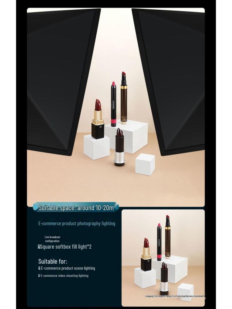 Ultra-Bright Spherical Fill Light for Live Streaming and Photography