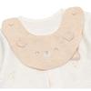 Absorba Organic Sprout Bear Romper  With Bib  A1110614 A1a31510