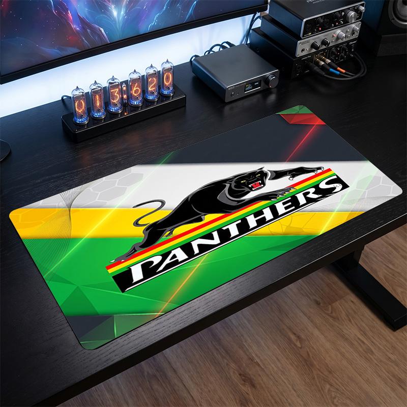Penrith Panthers Pattern Mousepad Anti?Slip Rubber Desk Pad For Gaming Working Desktop Decoration