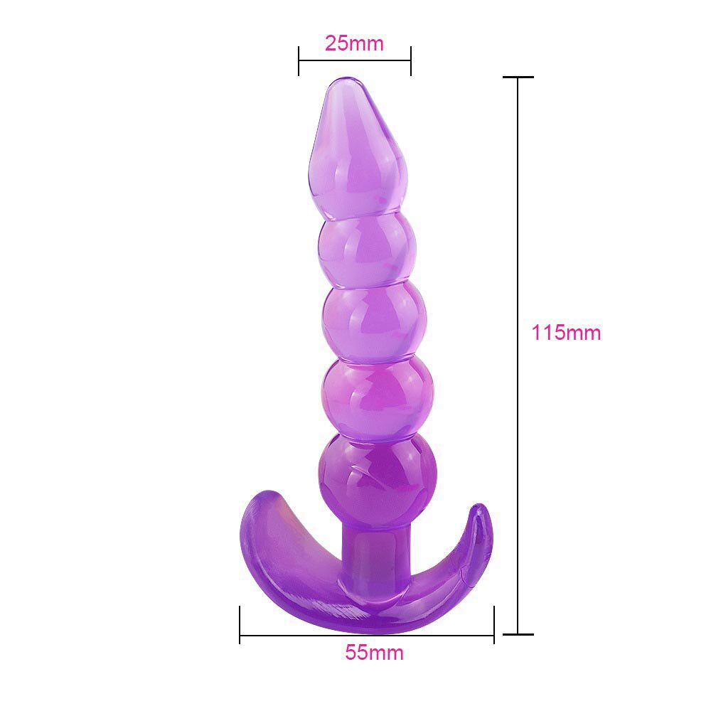 Anal Perlen Vagina Offene Silikon Anal Plug Prostata Massager Sex Spielzeug Butt Plug Erwachsene Produkte