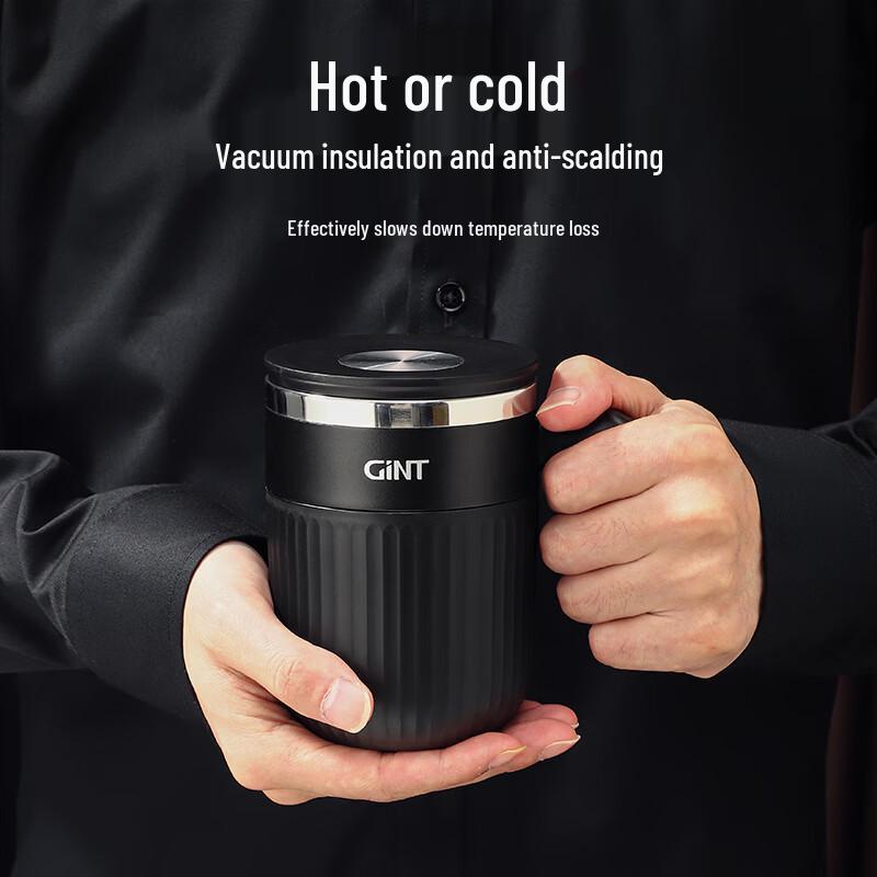 GiNT 316L Stainless Steel Insulated Tea Infuser Mug