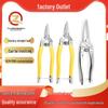Luoding Stainless Steel Citrus & Fruit Pruning Shears – Versatile Thinning & Picking Scissors for Horticulture.