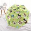 1pc Crayon Shin-chan Characters Automatic Open/Close Outdoor Umbrella Sturdy Iron Frame, Compact Travel Umbrella - Perfect Gifta0829143