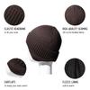 Men Women Winter Knitted Hat Warm Fleece Earflaps Windproof Outdoor Sport Cycling Beanie Hat