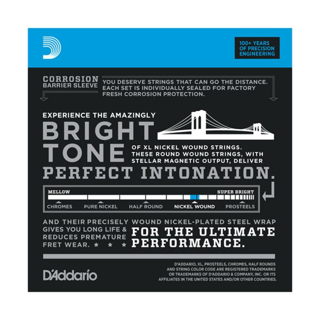 D'Addario EXL110-10P Electric Guitar Strings 10-Pack