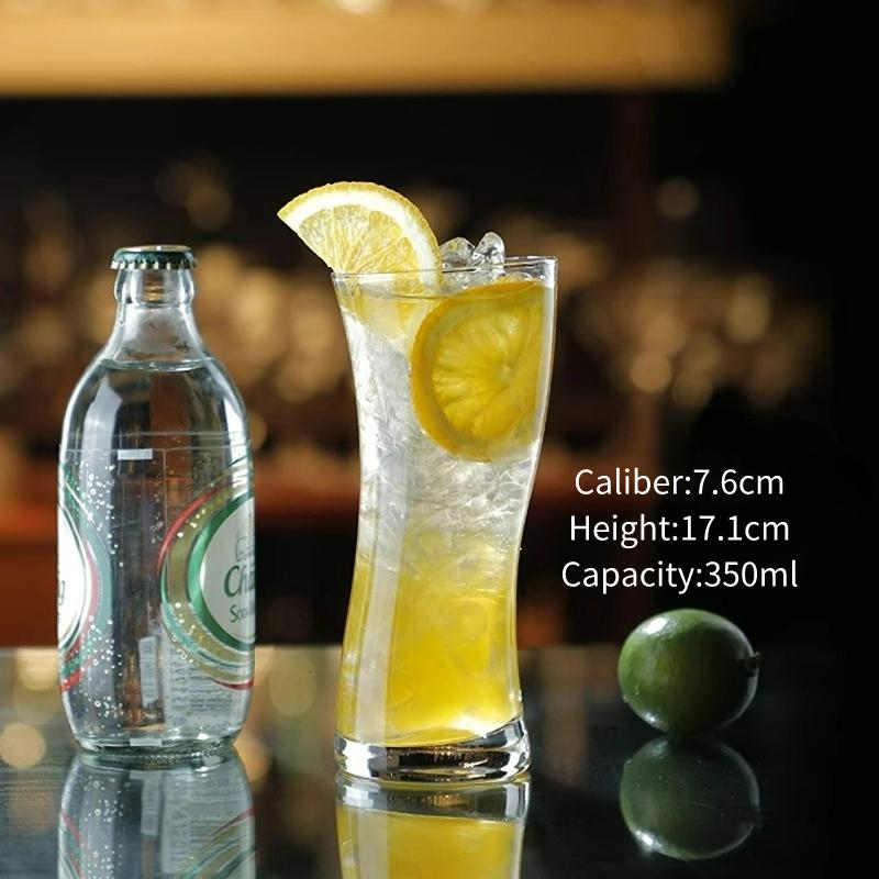 Creative Cocktail Glasses Cups High-looking Glass Juice Cup Tall Sparkling Fruit Wine Cup Personalized Beer Glass Cups Drinkware